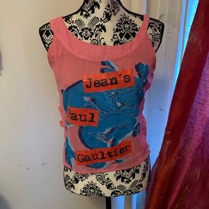 Jean Paul Gaultier Mesh Tank